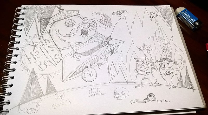 Navidad 2015 - Boceto