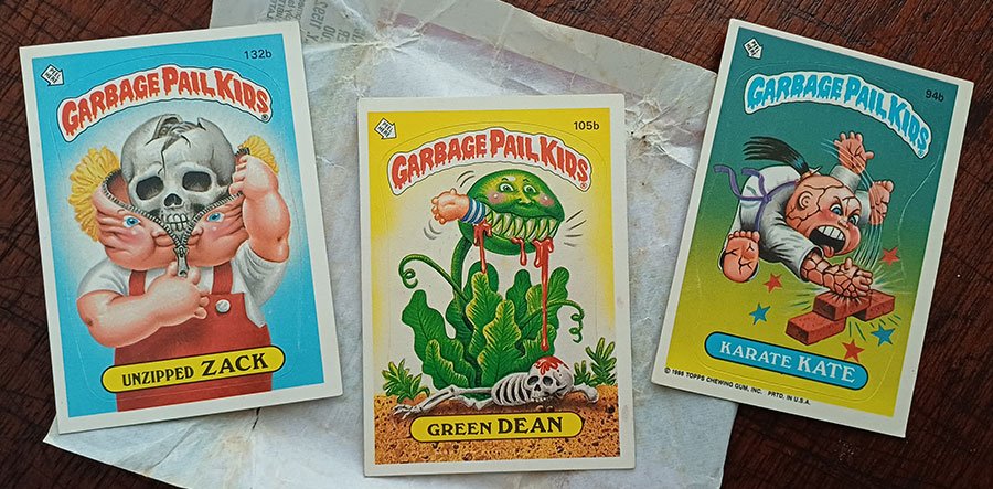 Garbage Pail Kids - Serie 1 original. 1985