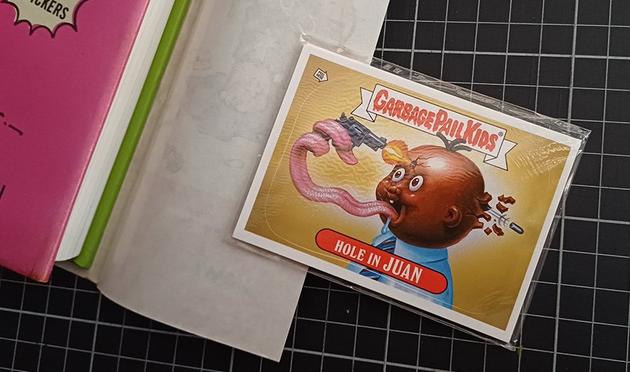 Garbage Pail Kids - libro 4 stickers bonus