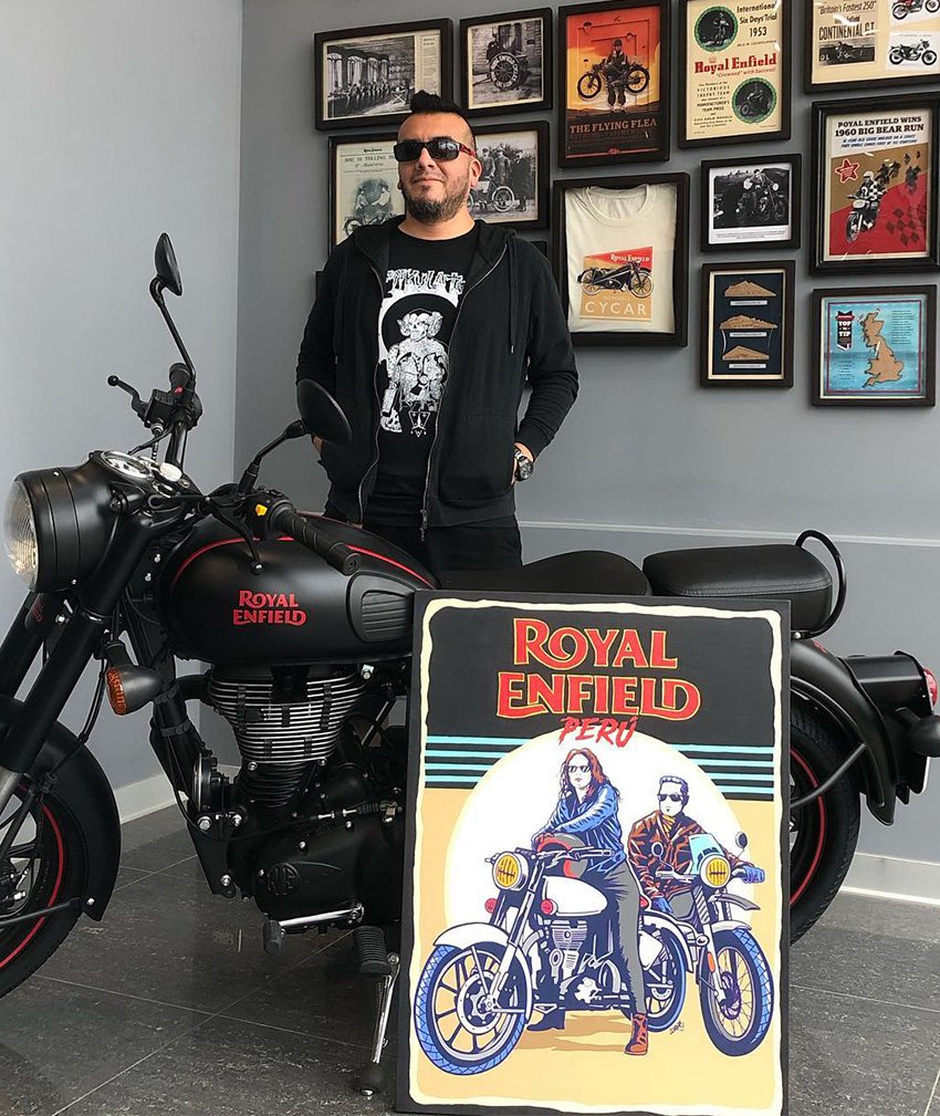 Royal Enfield by Corpz