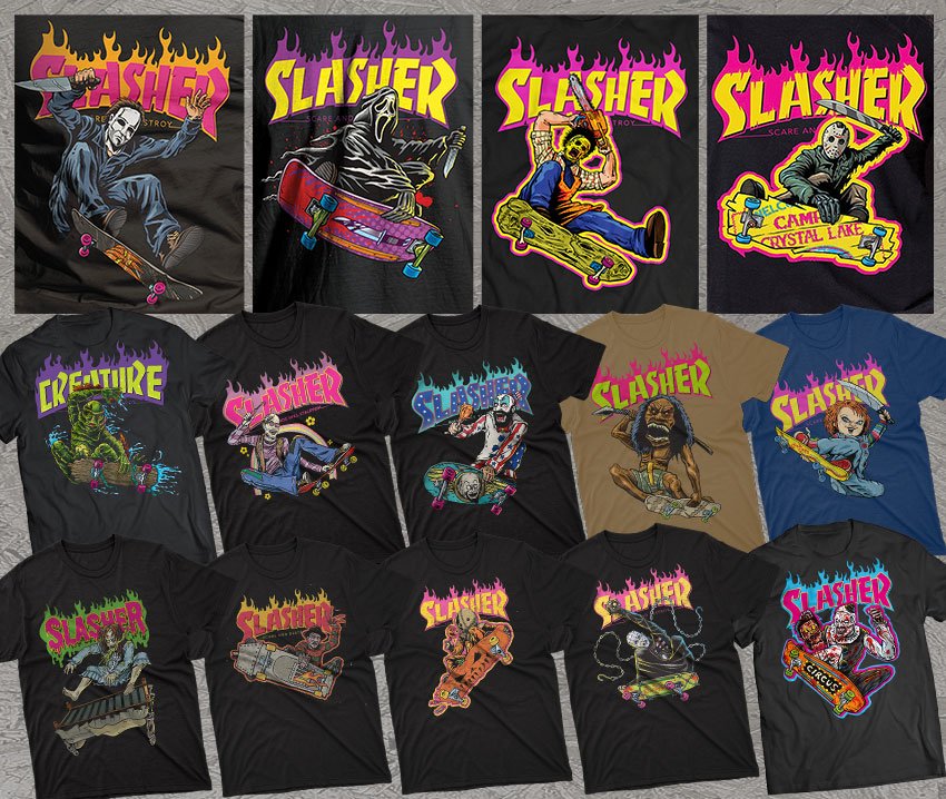 THE SLASHER COLLECTION by Corpz